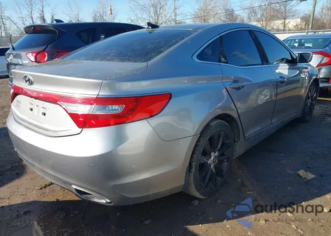 2012 Hyundai Azera из США, поврежденный, VIN KMHFH4JG3CA178338